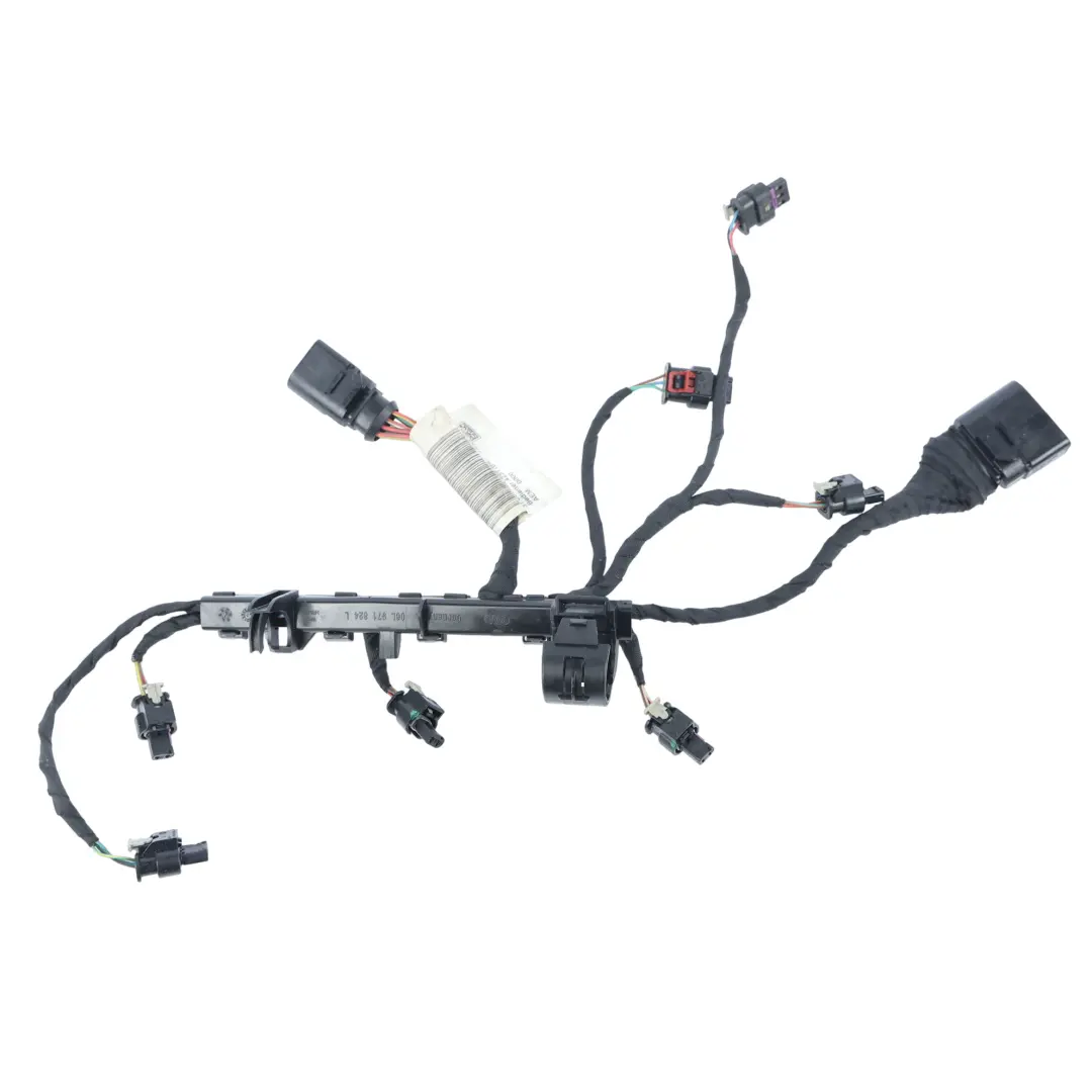 CVKB Benzin Kraftstoffinjektoren Kabelbaum 06L971627K für Audi A4 B9 2.0 mit Teilenummer 06L971627T Audi A4 B9 2.0 CVKB Benzin Kraftstoffinjektoren Kabelbaum 06L971627K - SKU 06L971627T - Teilenummer 06L971627T