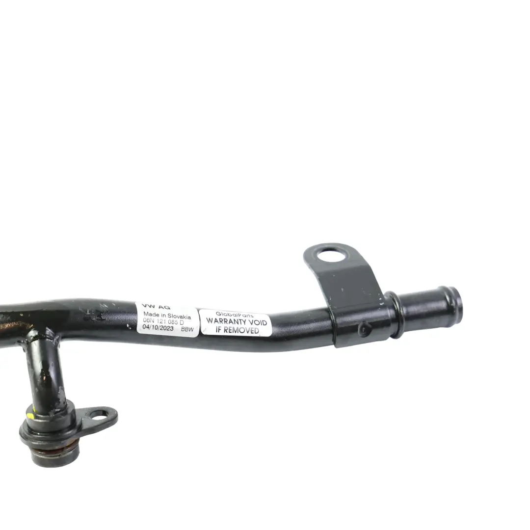 Radiator Water Coolant Hose Pipe Line Left to Audi A4 B9 A5 F5 A6 A7 C8 with Part number 06N121085D Audi A4 B9 A5 F5 A6 A7 C8 Radiator Water Coolant Hose Pipe Line Left - SKU 06N121085D - Part number 06N121085D