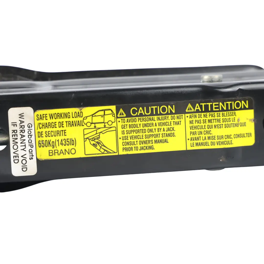 Toyota Aygo Mk1 Cric Voiture Mécanisme de Levage Outil 09110-0H010 - SKU 091100H010 - Numéro de pièce 091100H010