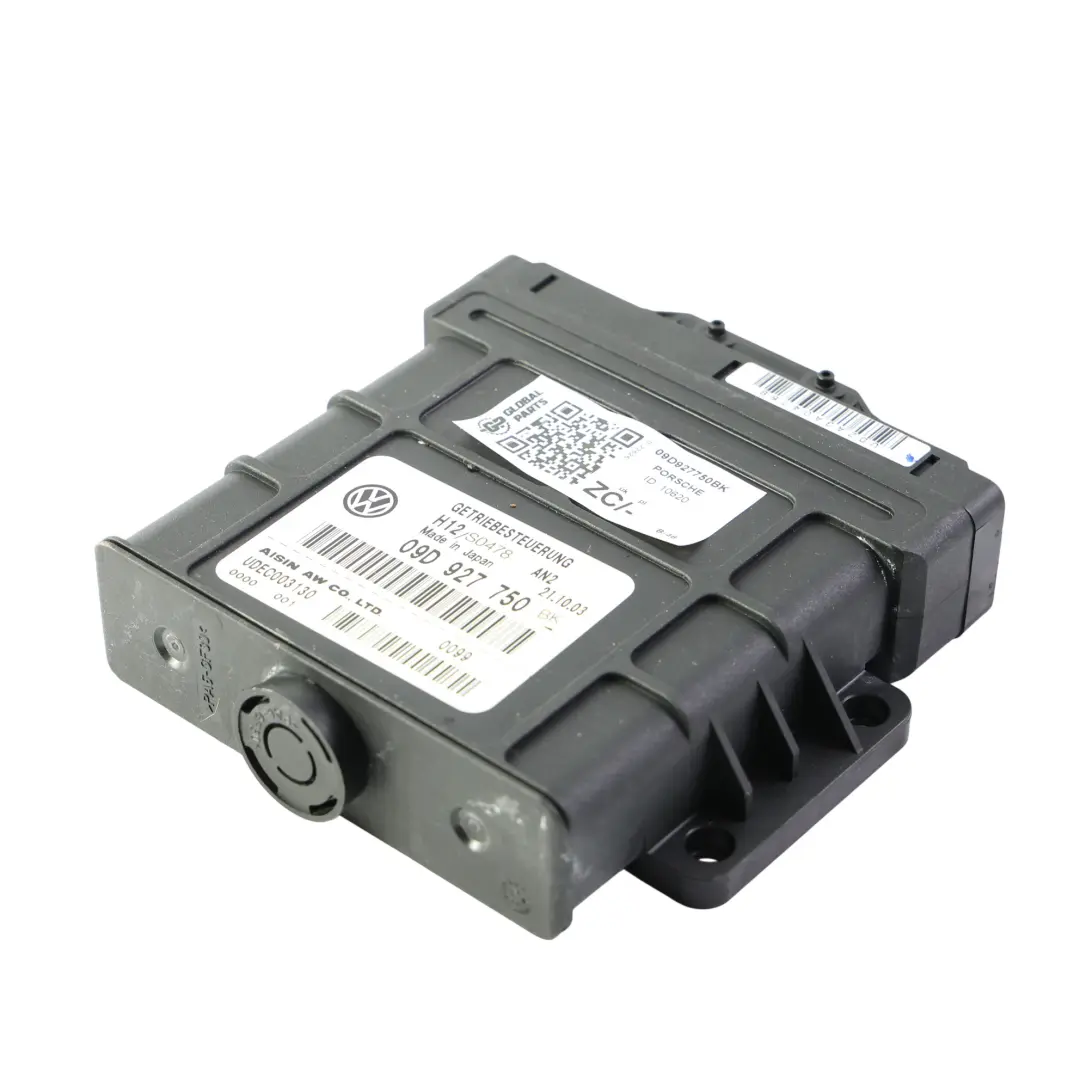 Porsche Cayenne 9PA Calculateur Boîte de Vitesses Automatique - SKU 09D927750BK - Numéro de pièce 09D927750BK