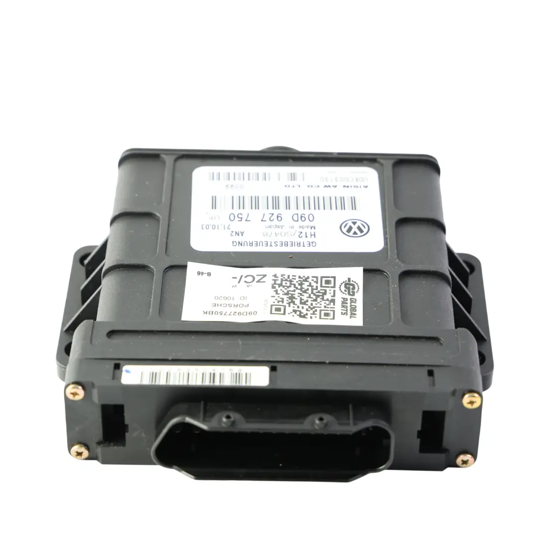 Porsche Cayenne 9PA Automatic Transmission Control Unit Module - SKU 09D927750BK - Part number 09D927750BK