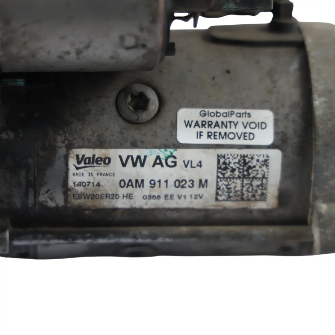 Skoda Volkswagen Audi 1.6 TDI Motor de Arranque Módulo - SKU 0AM911023M-1 - Número de pieza 0AM911023M