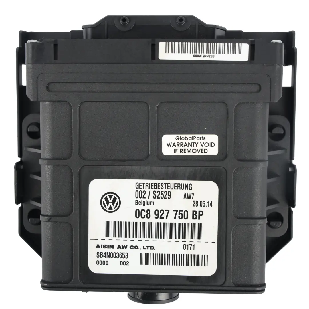 Volkswagen Touareg Mk2 7P Unidad Control Caja Cambios Módulo ECU - SKU 0C8927750BP - Número de pieza 0C8927750BP