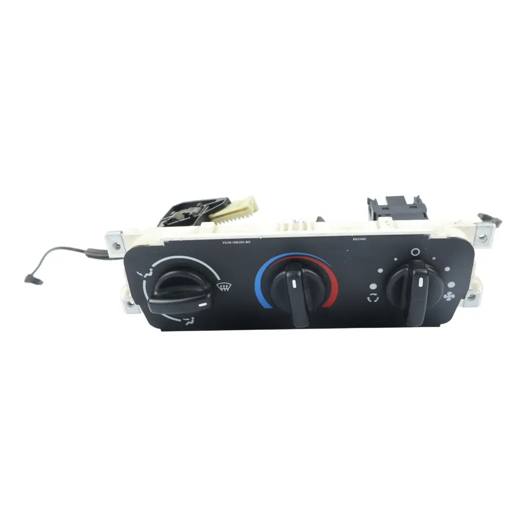 Mk6 Heater Air Conditioning A/C Control Panel Unit YC1H-19C571-A to Ford Transit with Part number 1140005 Ford Transit Mk6 Heater Air Conditioning A/C Control Panel Unit YC1H-19C571-A - SKU 1140005 - Part number 1140005