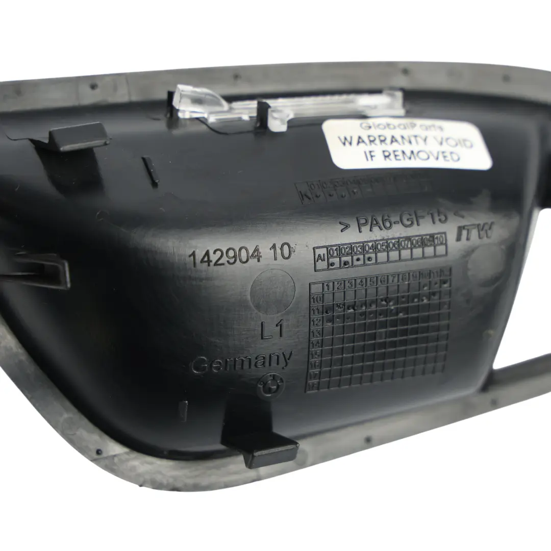 BMW F20 F21 Türgriff Blende Abdeckung Vorne Rechts - SKU 14290410 - Teilenummer 14290410