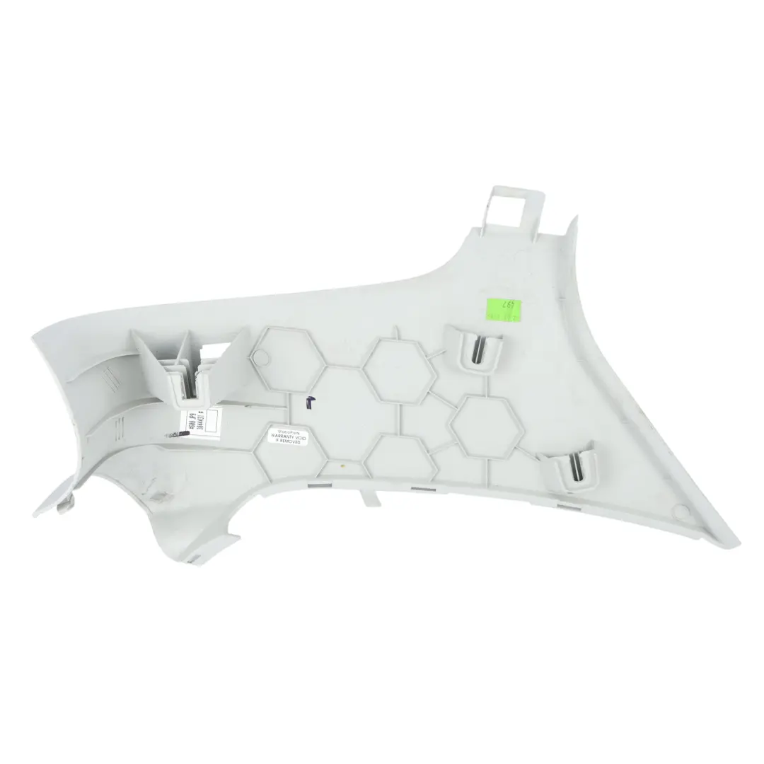 Volkswagen Scirocco Mk3 C Pillar Trim Cover Panel Left N/S Pearl Grey - SKU 1K8867287-2 - Part number 1K8867287
