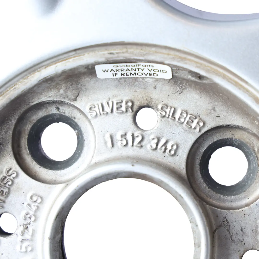 Argent Jantes Alu 16" 6,5J ET:48 5 etoile 83 pour Mini Cooper One R50 à propos du numéro de pièce 1512348 Mini Cooper One R50 Argent Jantes Alu 16" 6,5J ET:48 5 etoile 83 - SKU 1512348-1 - Numéro de pièce 1512348