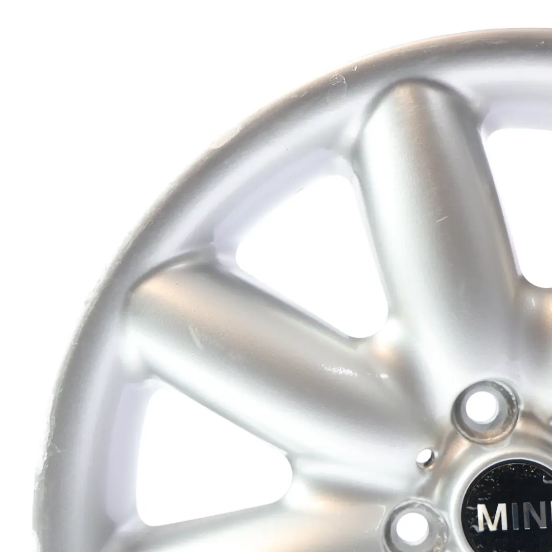 Llanta de aluminio plata 17" ET: 48 7J Rayo 85 para Mini Cooper R50 R55 R56 R57 con número de pieza 1512352 Mini Cooper R50 R55 R56 R57 Llanta de aluminio plata 17" ET: 48 7J Rayo 85 - SKU 1512352-SL2 - Número de pieza 1512352