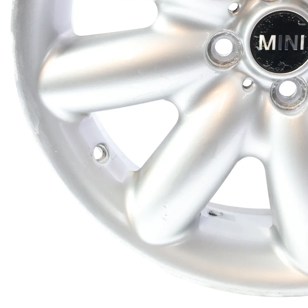 Llanta de aluminio plata 17" ET: 48 7J Rayo 85 para Mini Cooper R50 R55 R56 R57 con número de pieza 1512352 Mini Cooper R50 R55 R56 R57 Llanta de aluminio plata 17" ET: 48 7J Rayo 85 - SKU 1512352-SL2 - Número de pieza 1512352