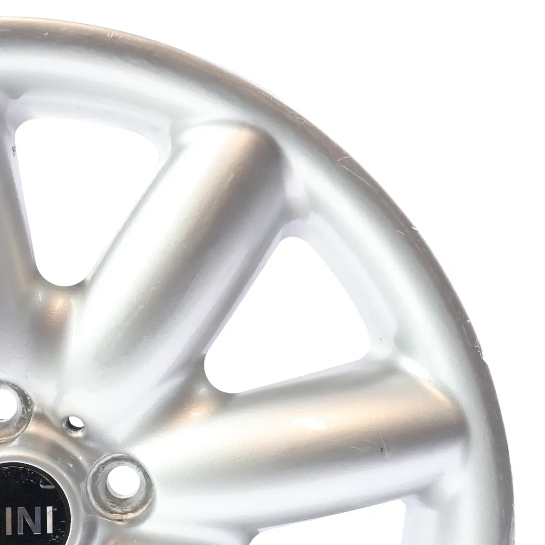 Llanta de aluminio plata 17" ET: 48 7J Rayo 85 para Mini Cooper R50 R55 R56 R57 con número de pieza 1512352 Mini Cooper R50 R55 R56 R57 Llanta de aluminio plata 17" ET: 48 7J Rayo 85 - SKU 1512352-SL2 - Número de pieza 1512352