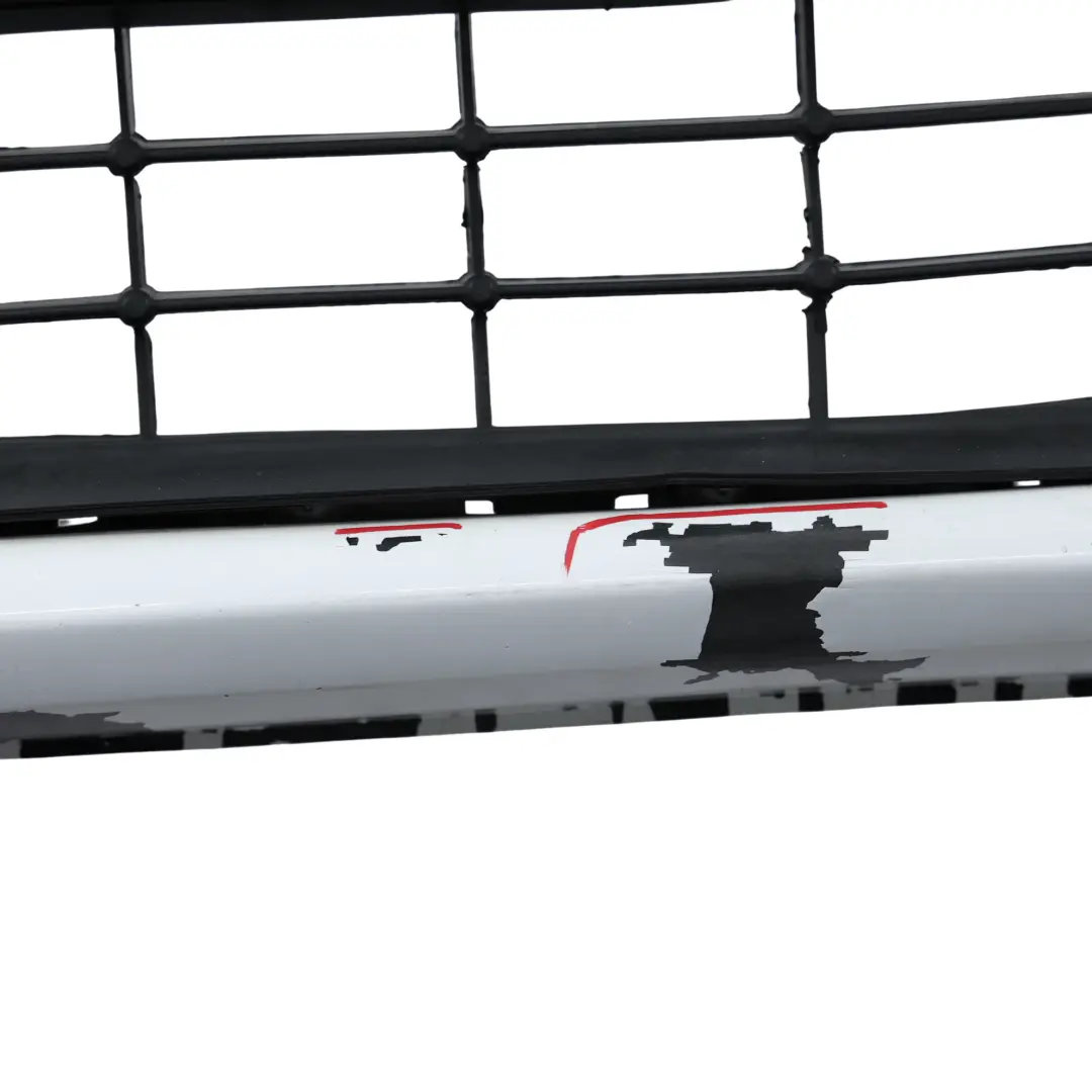 Ford Fiesta Mk7 Front Bumper Trim Panel Covering Frozen White - Z2 - SKU 1553528-FW - Part number 1553528