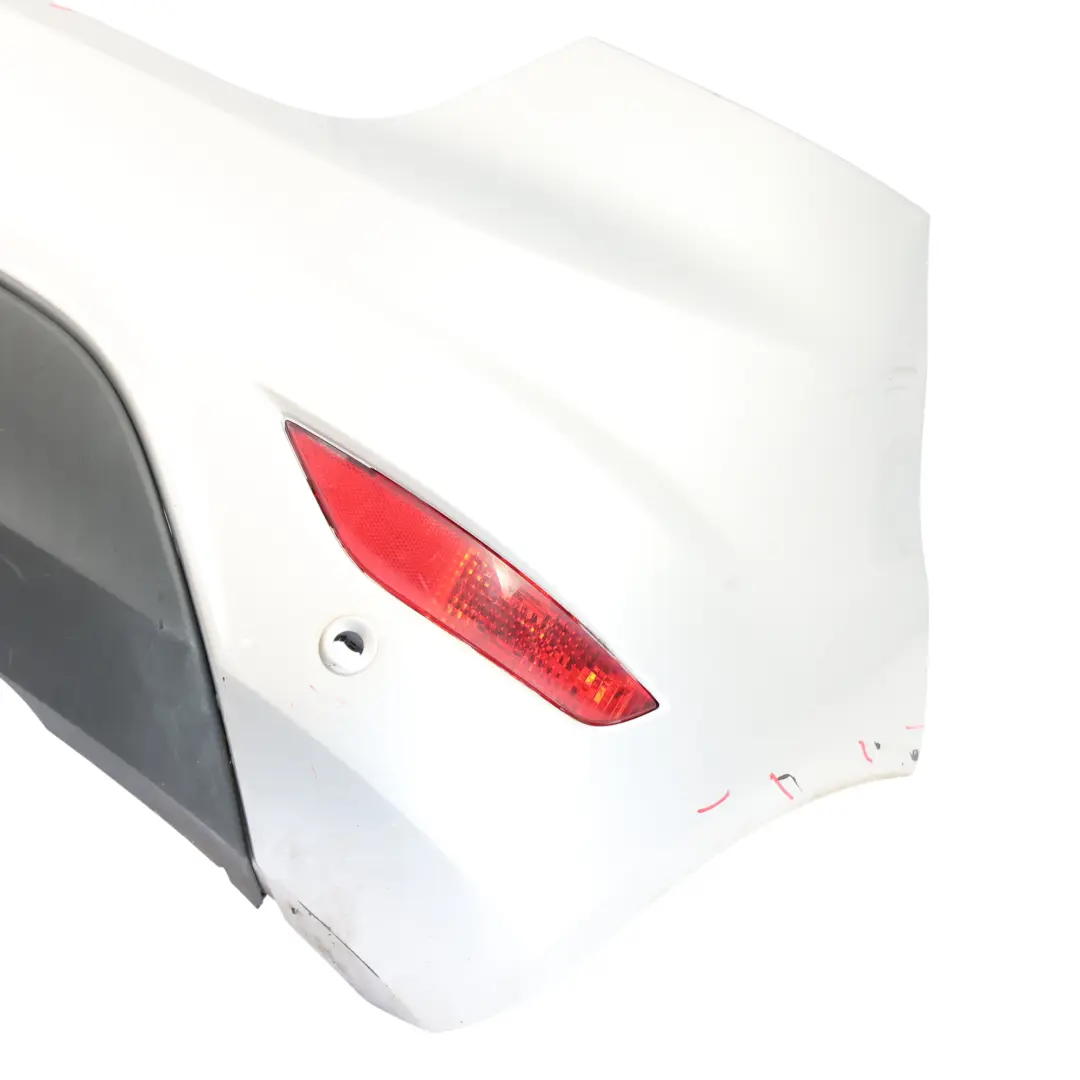 Ford Fiesta Mk7 Zderzak Tylny Moondust Silver Srebrny Metalik - ZJ - SKU 1553559-MDS - Numer Części 1553559