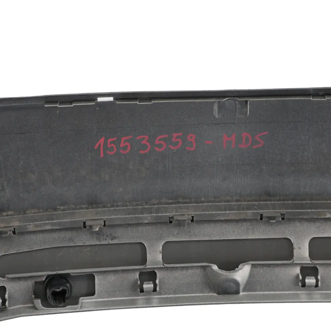 Ford Fiesta Mk7 Rear Bumper Trim Cover Panel Cover Moondust Silver Metallic - ZJ - SKU 1553559-MDS - Part number 1553559