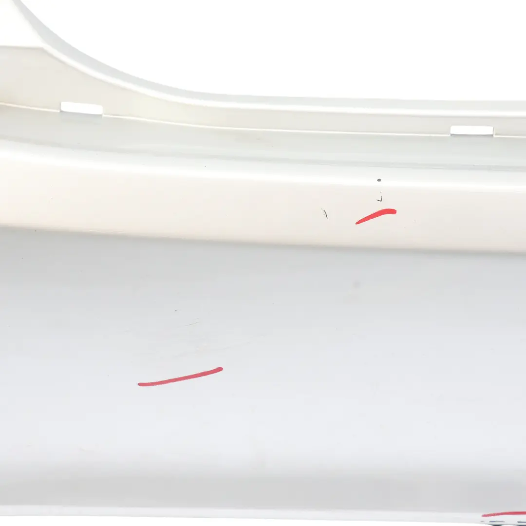 Bumper Trim Cover Panel Cover Moondust Silver Metallic - ZJ to Ford Fiesta Mk7 Rear with Part number 1553559 Ford Fiesta Mk7 Rear Bumper Trim Cover Panel Cover Moondust Silver Metallic - ZJ - SKU 1553559-MDS - Part number 1553559