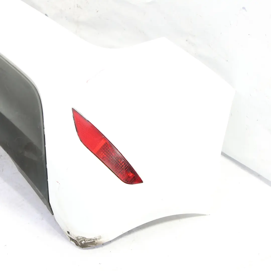 Bumper Trim Cover Panel Cover Frozen White - Z2 to Ford Fiesta Mk7 Rear with Part number 1553563 Ford Fiesta Mk7 Rear Bumper Trim Cover Panel Cover Frozen White - Z2 - SKU 1553563-FW - Part number 1553563