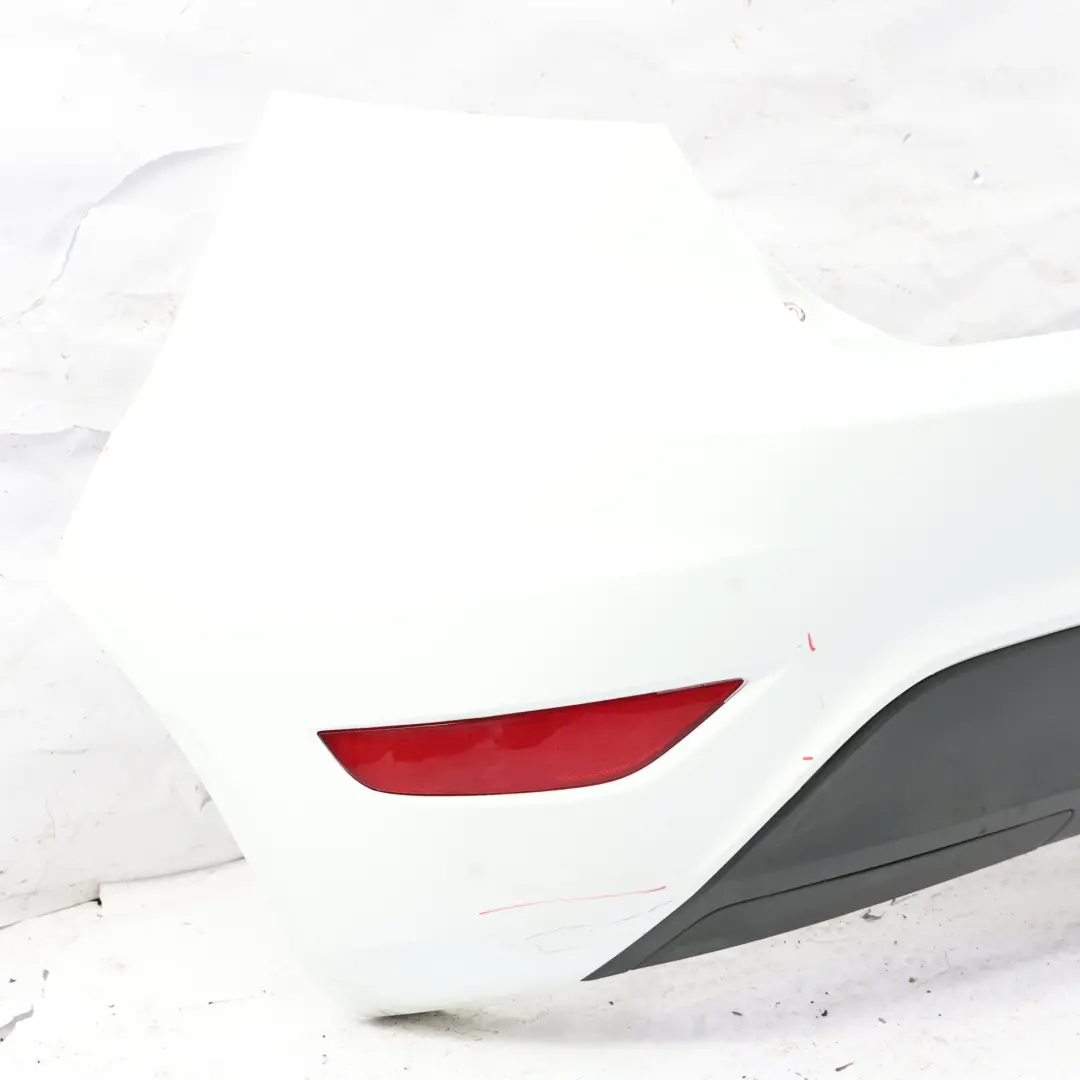 Ford Fiesta Mk7 Rear Bumper Trim Cover Panel Cover Frozen White - Z2 - SKU 1553563-FW - Part number 1553563