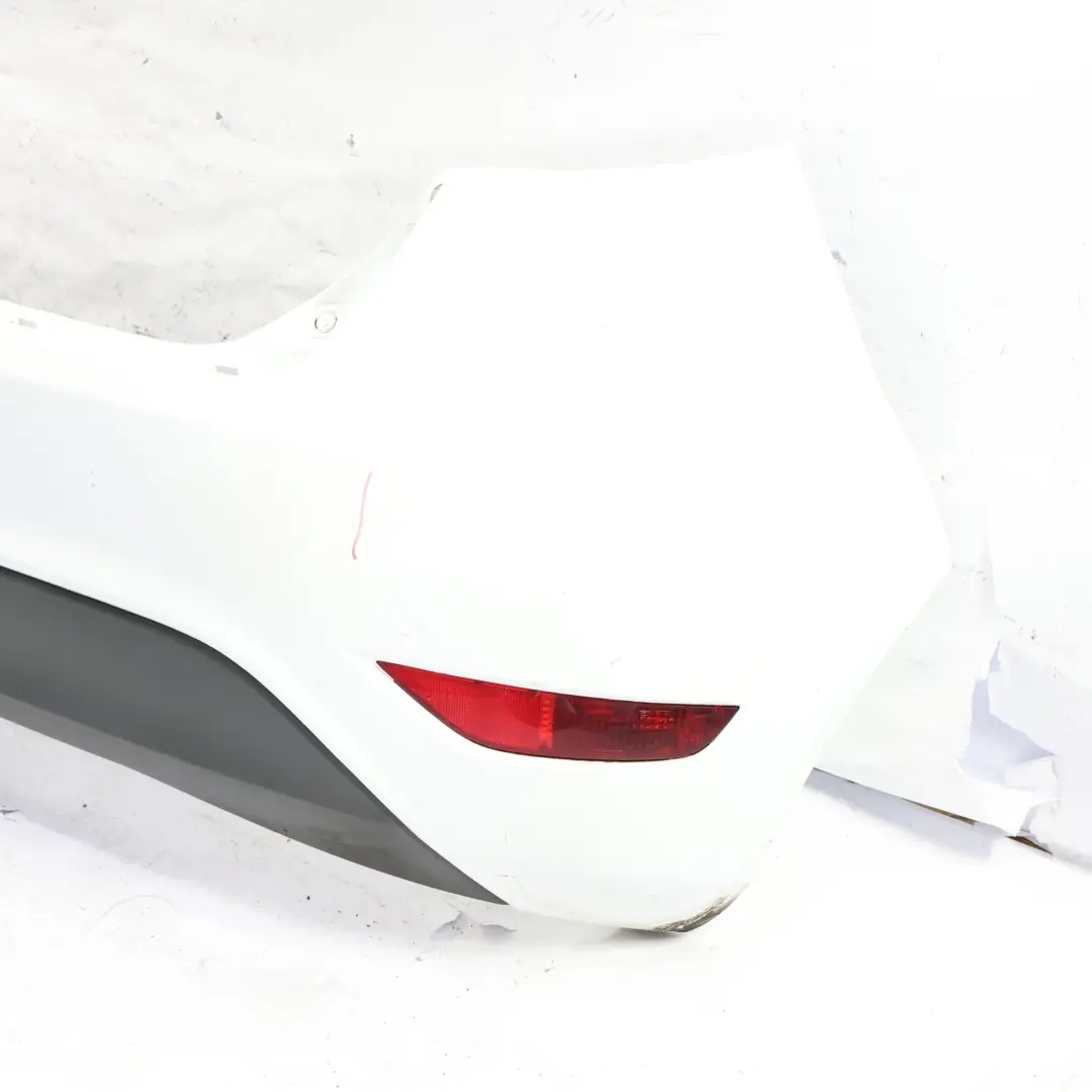 Ford Fiesta Mk7 Rear Bumper Trim Cover Panel Cover Frozen White - Z2 - SKU 1553563-FW - Part number 1553563