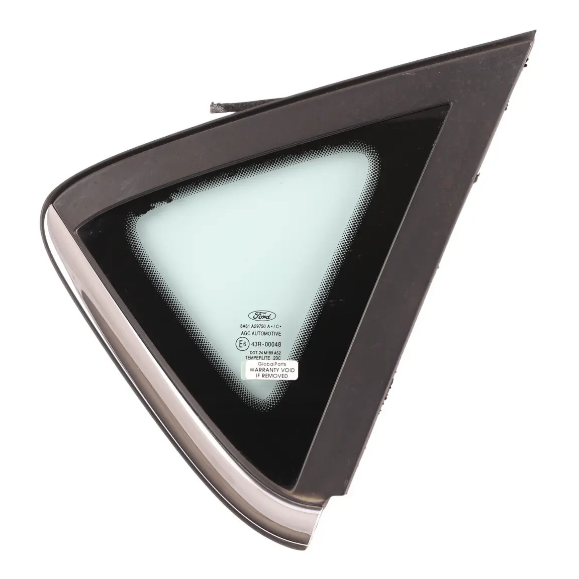 Ford Fiesta Mk7 Rear Quarter Window Side C-Pillar Glass Right O/S 8A61-A29750-AC