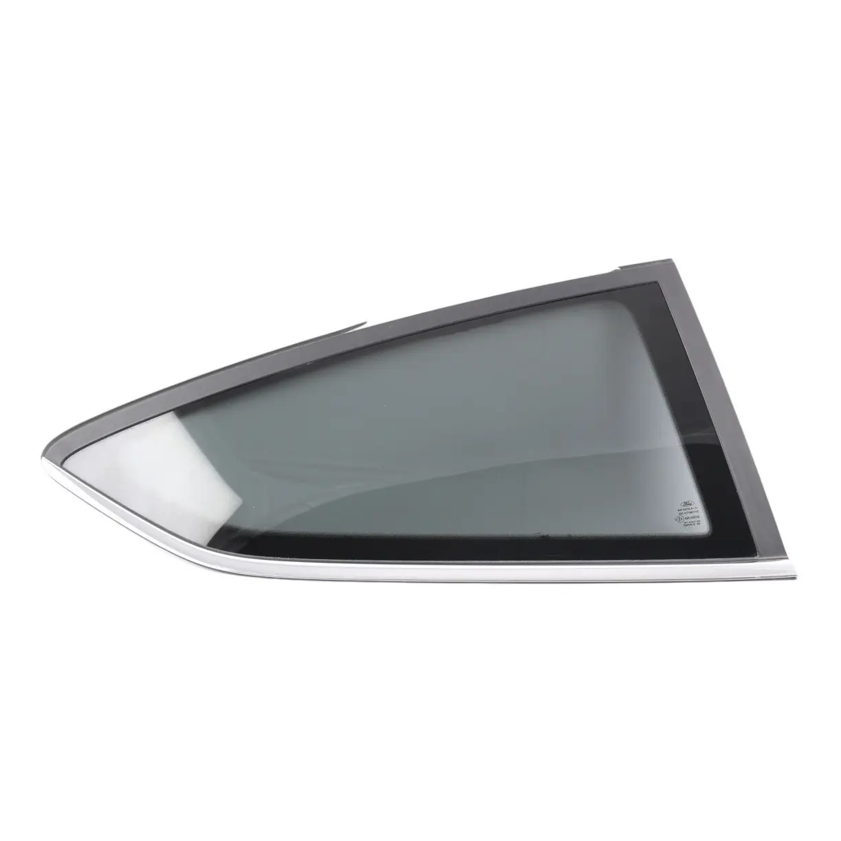 Ford Fiesta Mk7 Quarter Window Glass Rear Right O/S Chrome 1599183