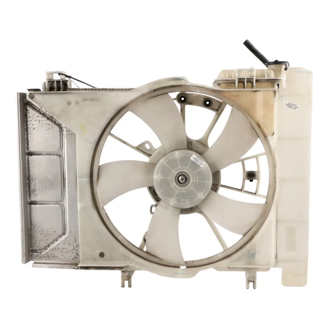 Radiator Fan Housing Shroud Cowling to Toyota Yaris P9 with Part number 167110Q030 Toyota Yaris P9 Radiator Fan Housing Shroud Cowling - SKU 167110Q030 - Part number 167110Q030