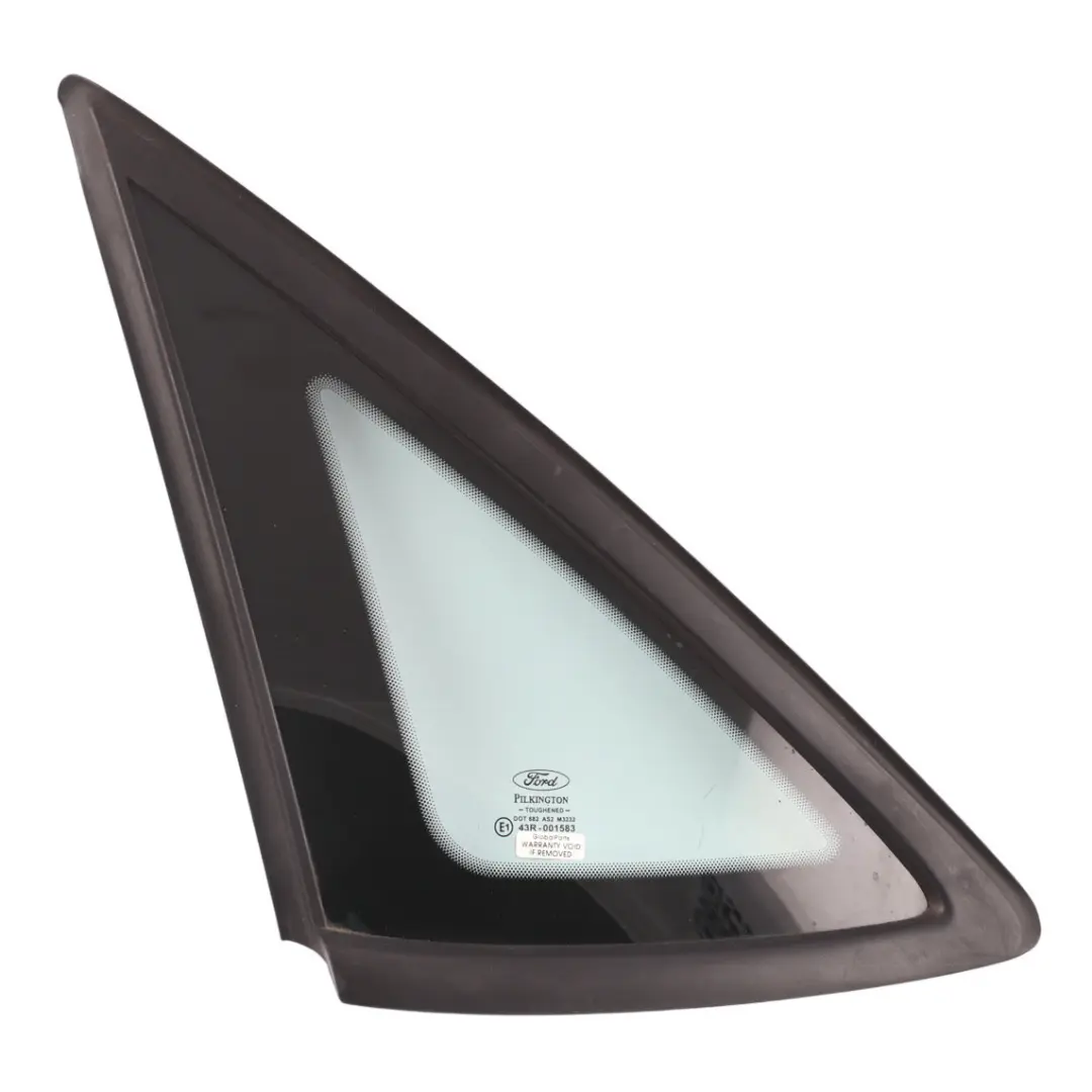 Ford Mondeo Mk4 Quarter Window Side C-Pillar Glass Left N/S BS71-A297B01-AA - SKU 1691354 - Part number 1691354