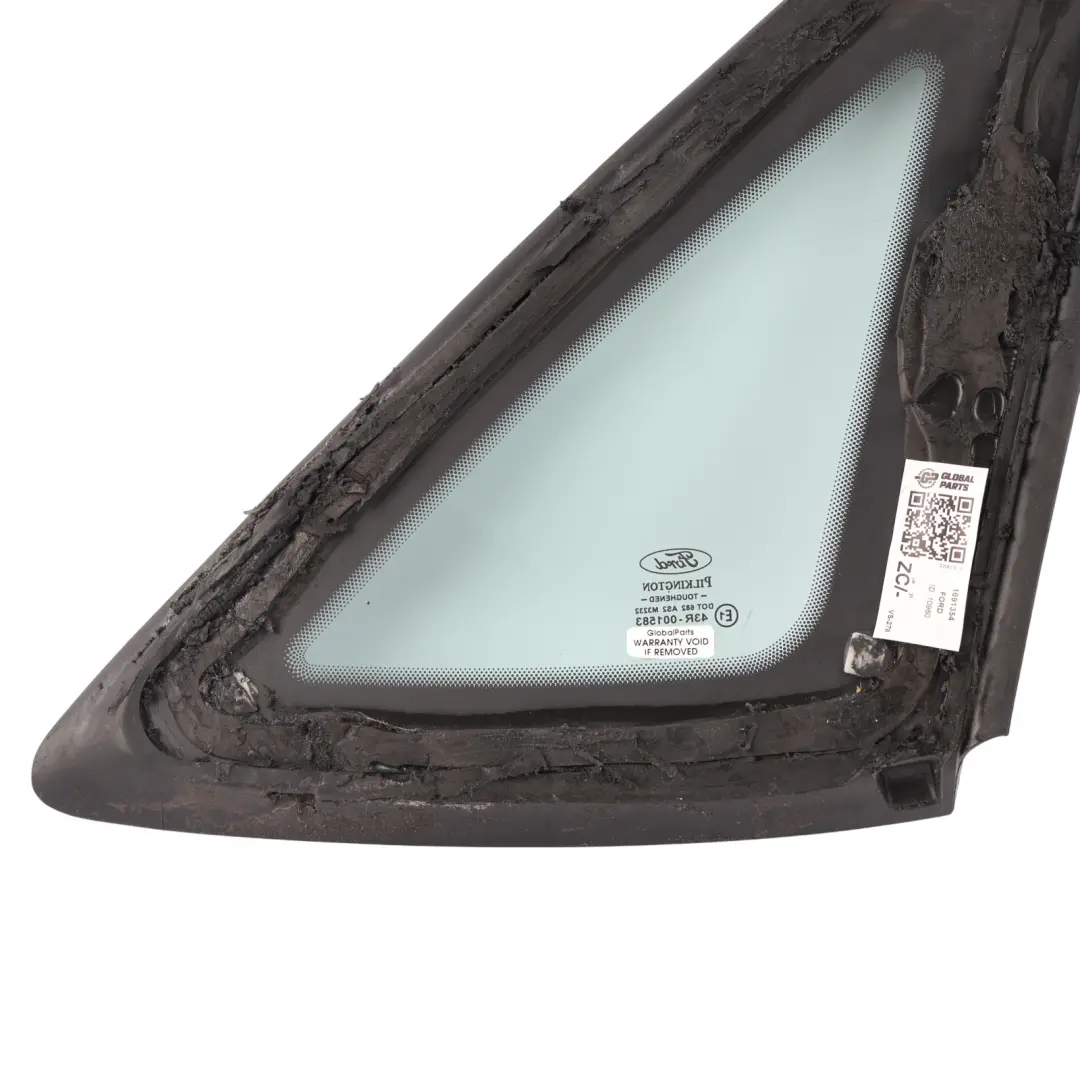 Mk4 Quarter Window Side C-Pillar Glass Left N/S BS71-A297B01-AA to Ford Mondeo with Part number 1691354 Ford Mondeo Mk4 Quarter Window Side C-Pillar Glass Left N/S BS71-A297B01-AA - SKU 1691354 - Part number 1691354
