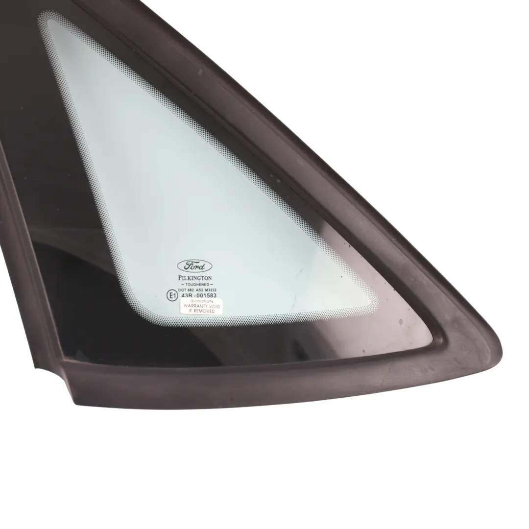 Mk4 Quarter Window Side C-Pillar Glass Left N/S BS71-A297B01-AA to Ford Mondeo with Part number 1691354 Ford Mondeo Mk4 Quarter Window Side C-Pillar Glass Left N/S BS71-A297B01-AA - SKU 1691354 - Part number 1691354