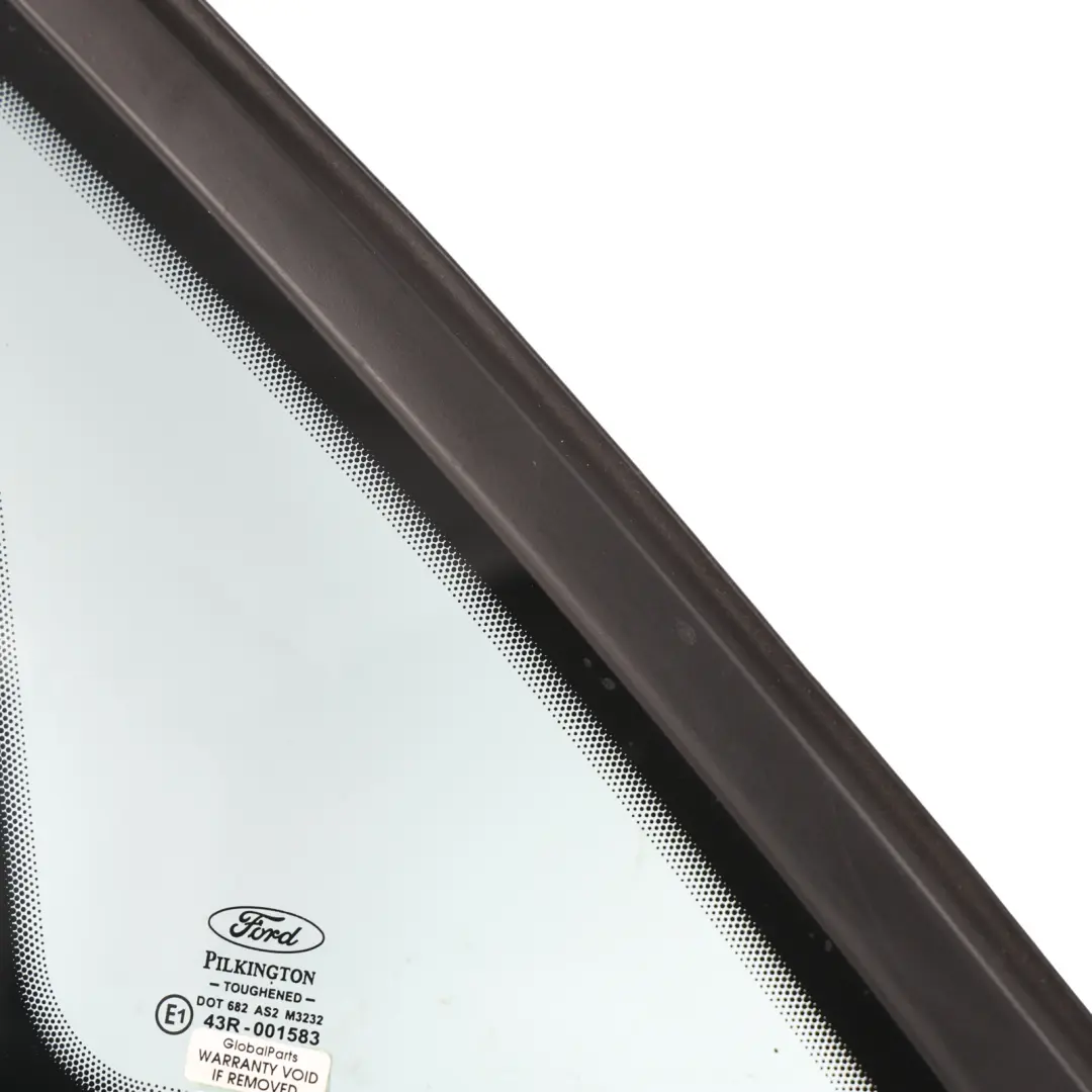 Ford Mondeo Mk4 Quarter Window Side C-Pillar Glass Left N/S BS71-A297B01-AA - SKU 1691354 - Part number 1691354