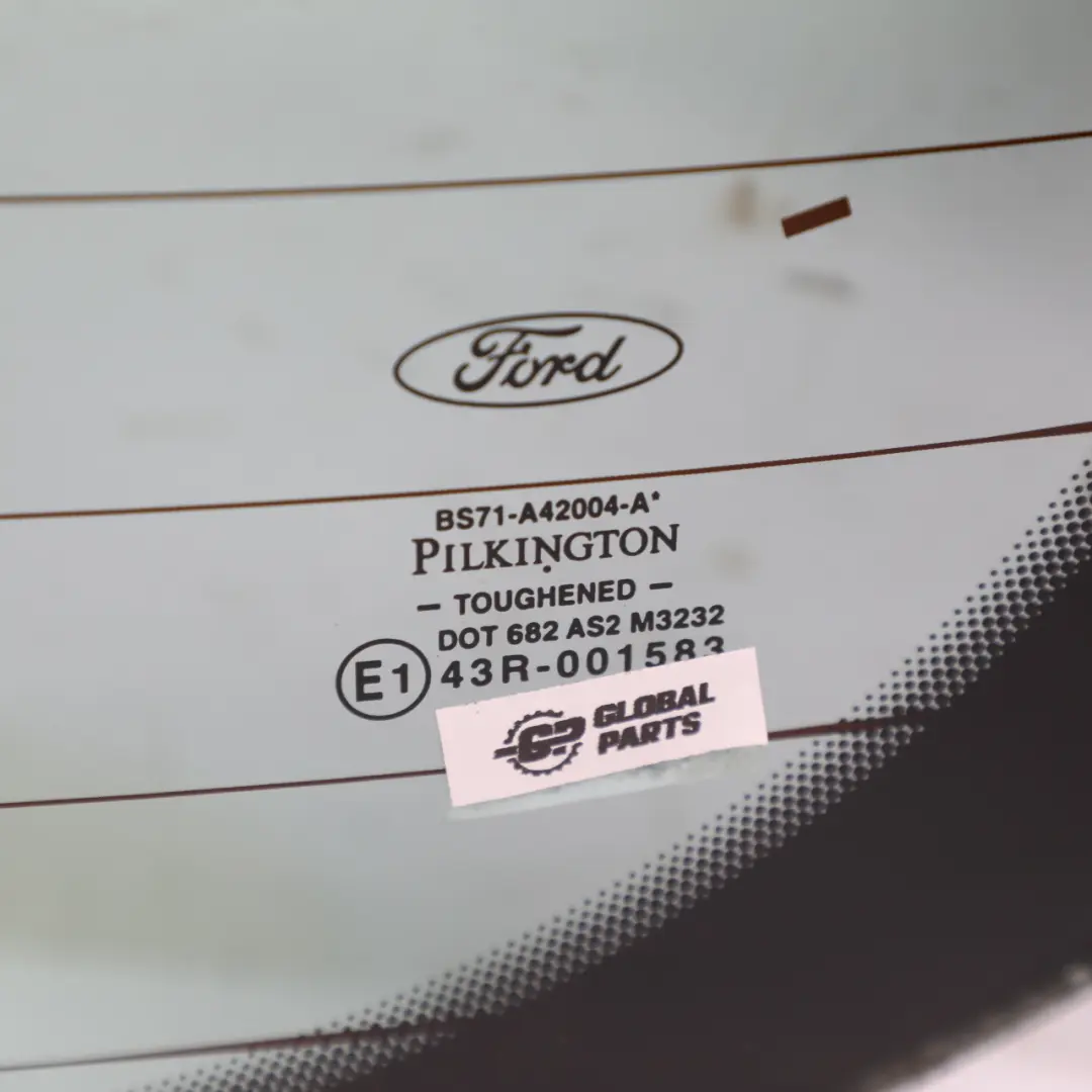 Mk4 Rear Window Boot Lid Tailgate Glass AS2 BS71-A42004-A to Ford Mondeo with Part number 1712917 Ford Mondeo Mk4 Rear Window Boot Lid Tailgate Glass AS2 BS71-A42004-A - SKU 1712917 - Part number 1712917