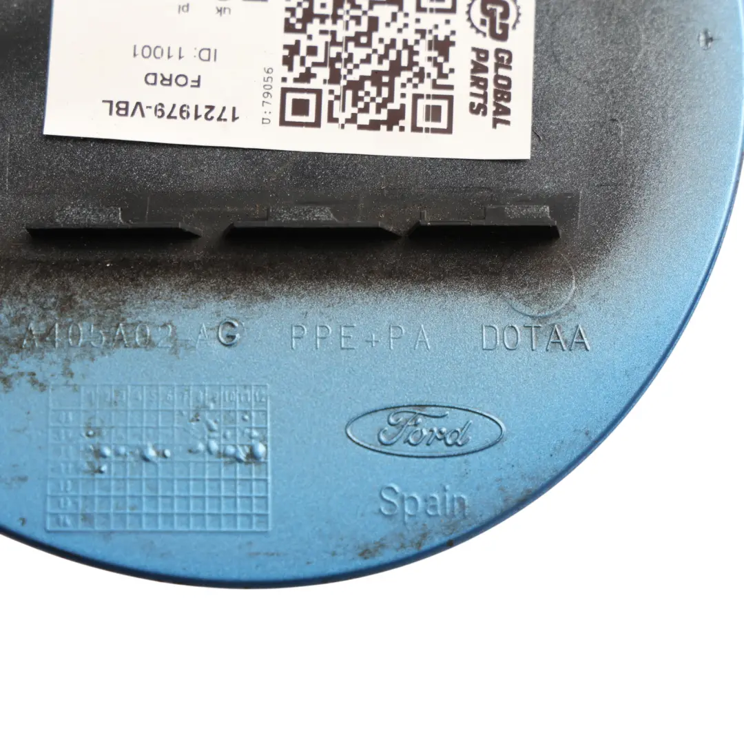 Ford Fiesta MK7 Fuel Filler Fill in Flap Cover Cap Blue - SKU 1721979-VBL - Part number 1721979