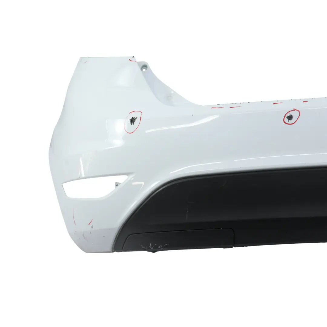 Zderzak Tylny ST Line Frozen White Biały - Z2 do Ford Fiesta Mk7 o numerze 1730685 Ford Fiesta Mk7 Zderzak Tylny ST Line Frozen White Biały - Z2 - SKU 1730685-FW - Numer Części 1730685