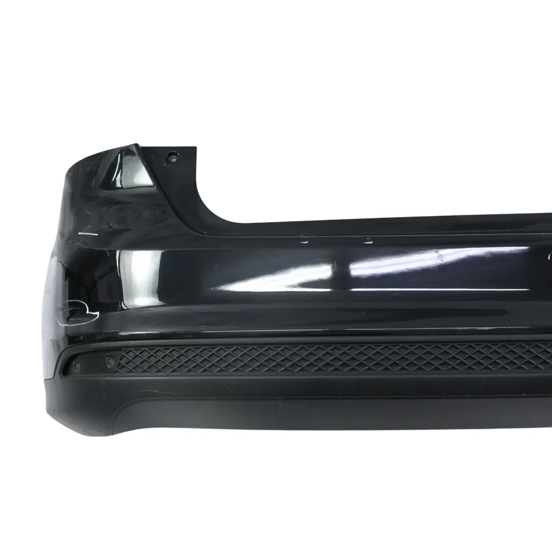 Ford Focus Mk3 Rear Bumper Cover Panel Panther Black Metallic - D9 - SKU 1744021-PBL - Part number 1744021
