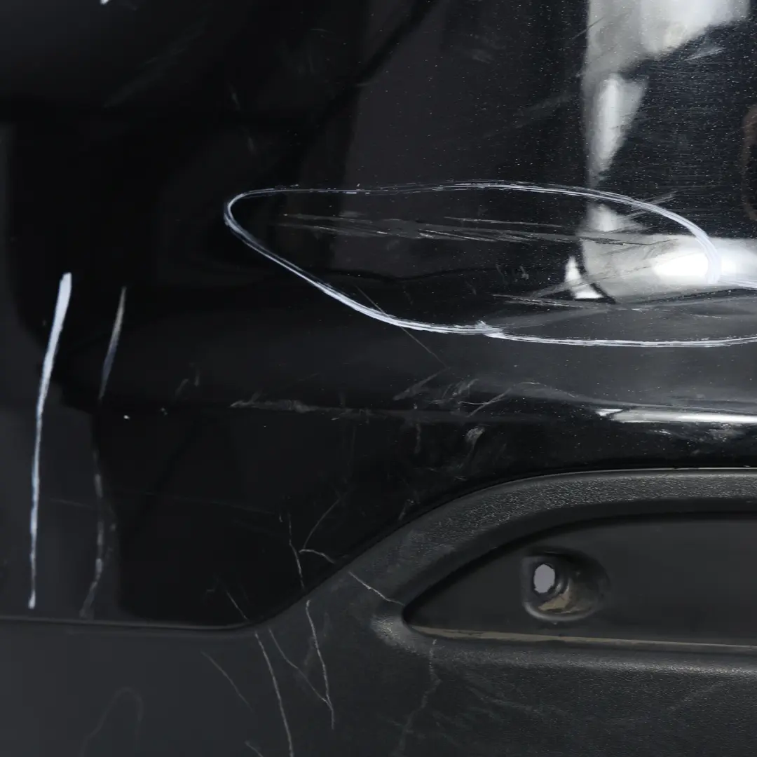 Mk3 Rear Bumper Cover Panel Panther Black Metallic - D9 to Ford Focus with Part number 1744021 Ford Focus Mk3 Rear Bumper Cover Panel Panther Black Metallic - D9 - SKU 1744021-PBL - Part number 1744021