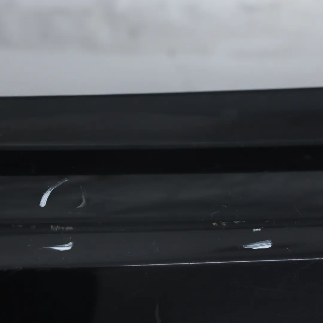 Ford Focus Mk3 Rear Bumper Cover Panel Panther Black Metallic - D9 - SKU 1744021-PBL - Part number 1744021