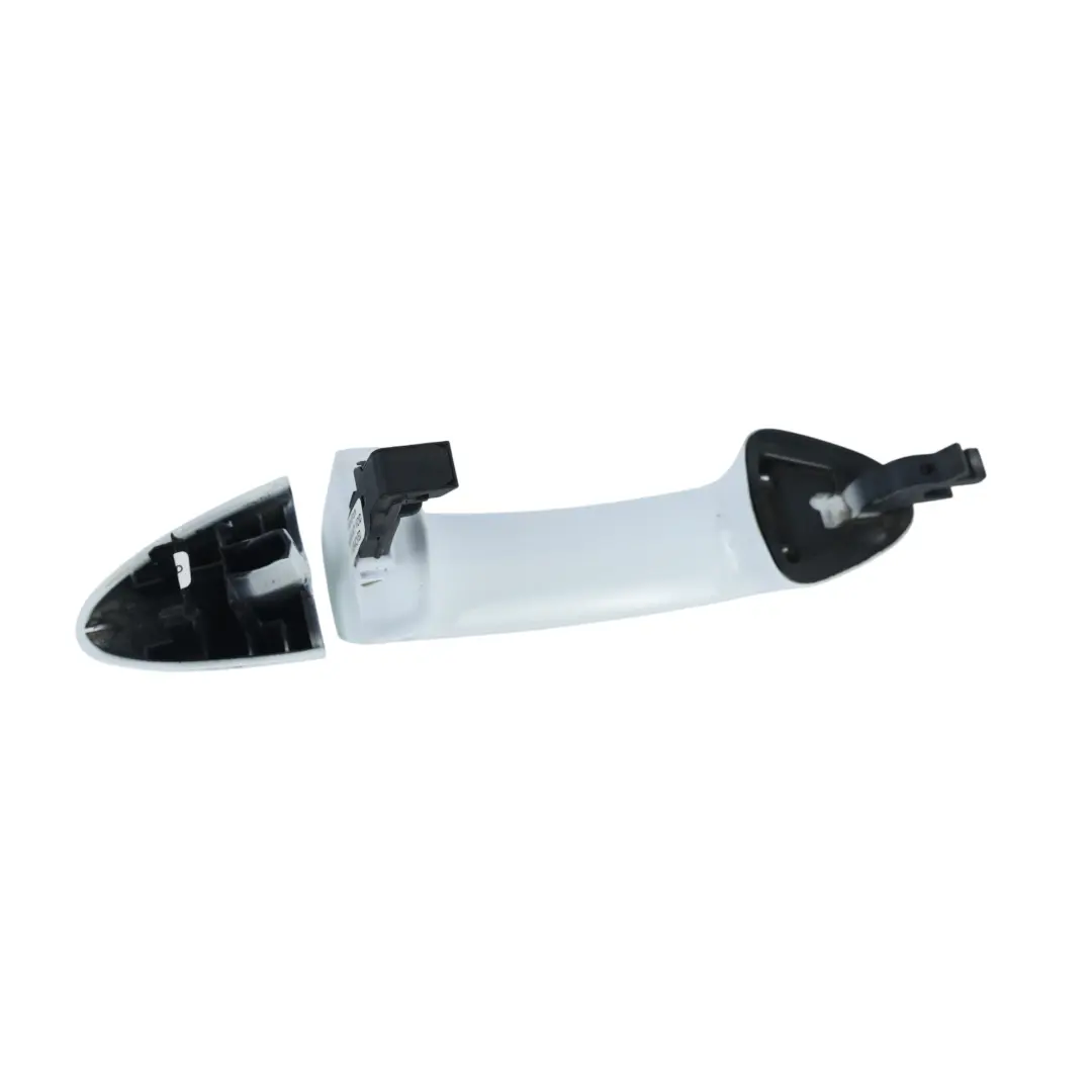 Door Handle Exterior Left Right N/O/S Frozen White - Z2 to Ford Fiesta MK7 with Part number 1757131 Ford Fiesta MK7 Door Handle Exterior Left Right N/O/S Frozen White - Z2 - SKU 1757131-FW - Part number 1757131