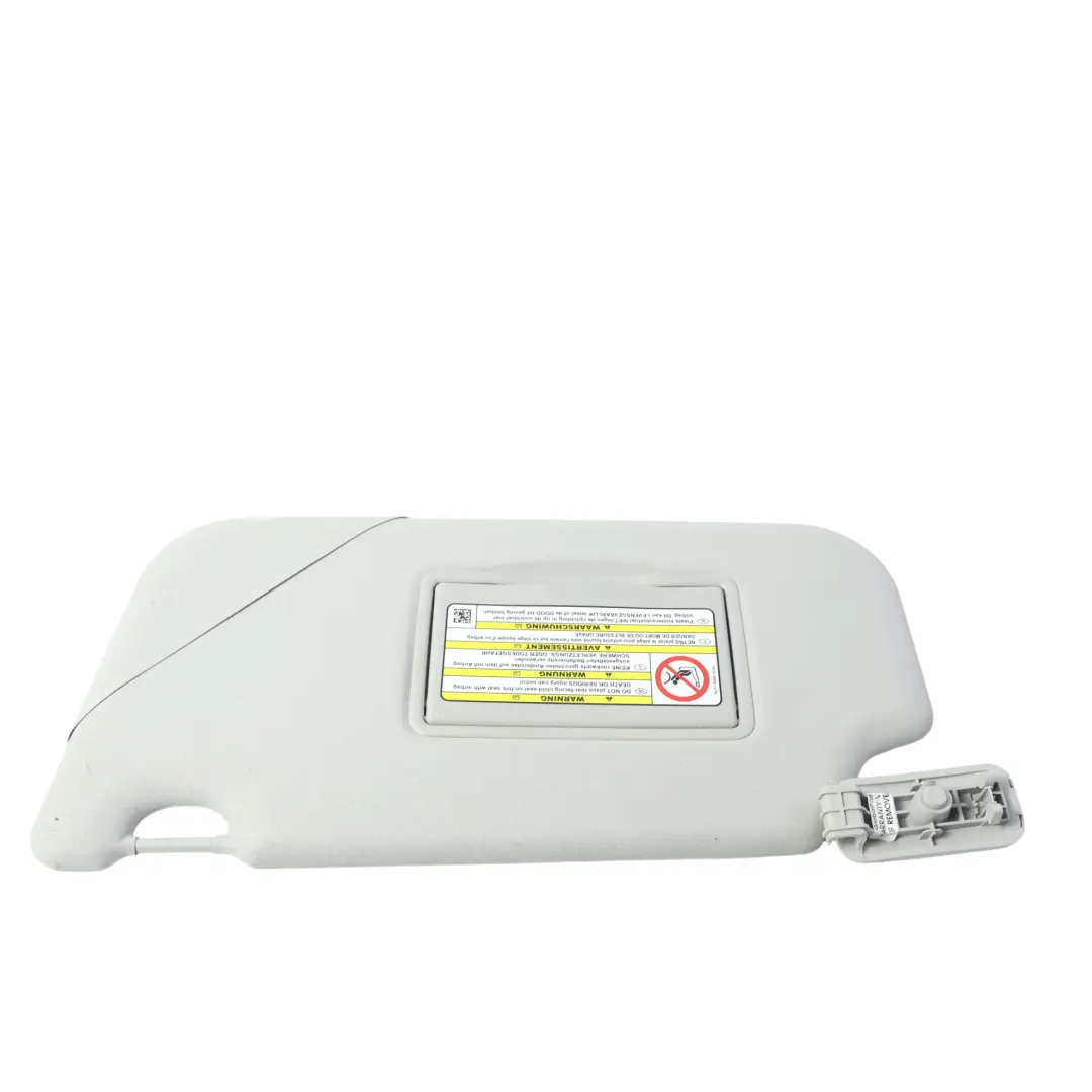Ford Fiesta Mk7 Sun Visor Cover Panel Grey Front Left N/S - SKU RHD-1777175 - Part number 1777175