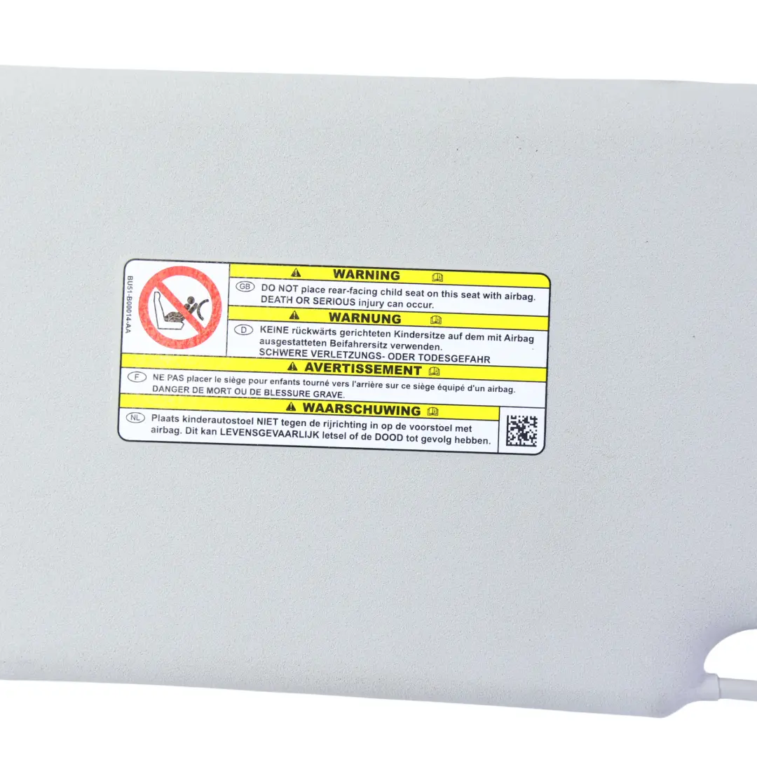 Ford Fiesta Mk7 Sun Visor Cover Panel Grey Front Left N/S - SKU RHD-1777175 - Part number 1777175