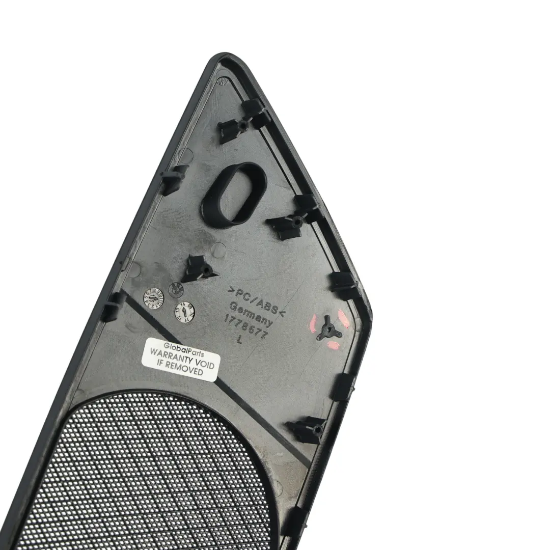 BMW F10 LCI Speaker Cover Trim Grill Front Left N/S Black - SKU 1778677 - Part number 1778677