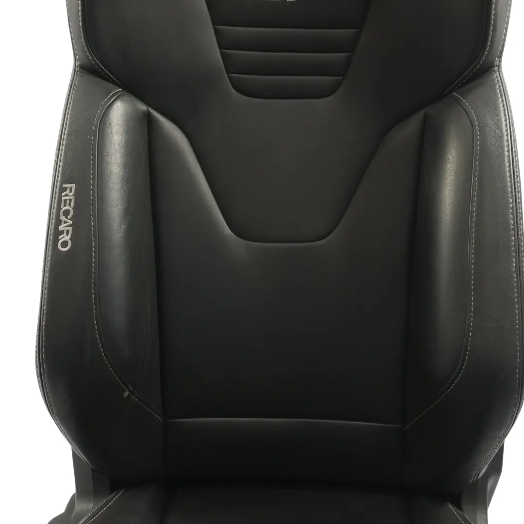 St3 Mk3 Przedni Prawy Fotel Recaro Podgrzewany Czarna Skóra do Ford Focus o numerze 1779044 Ford Focus St3 Mk3 Przedni Prawy Fotel Recaro Podgrzewany Czarna Skóra - SKU 1779044-1 - Numer Części 1779044