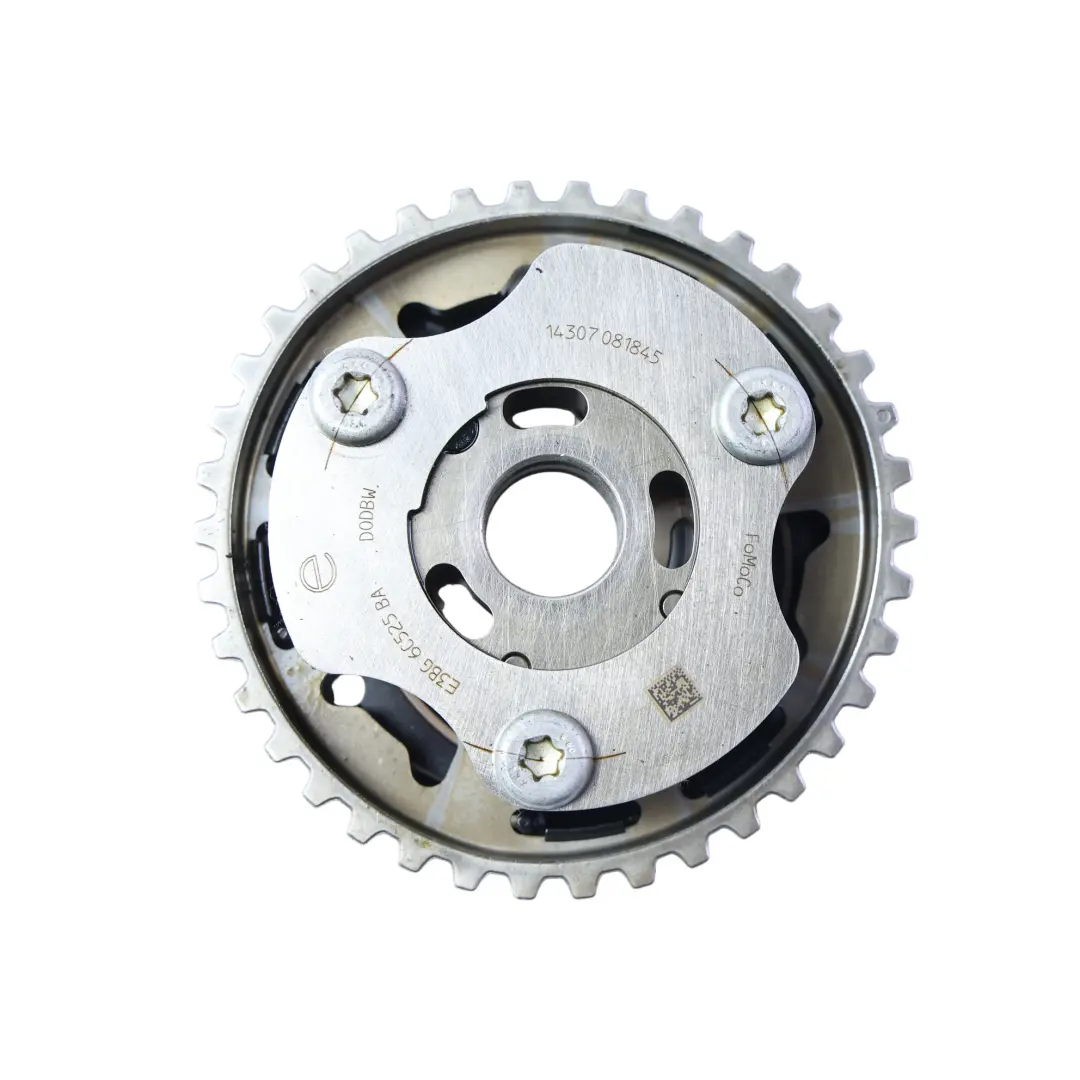Mk3 Auslass Nockenwellenrad 1.0 EcoBoost E3BG-6C525-BA für Ford Fiesta Mk7 Focus mit Teilenummer 1812162 Ford Fiesta Mk7 Focus Mk3 Auslass Nockenwellenrad 1.0 EcoBoost E3BG-6C525-BA - SKU 1812162 - Teilenummer 1812162