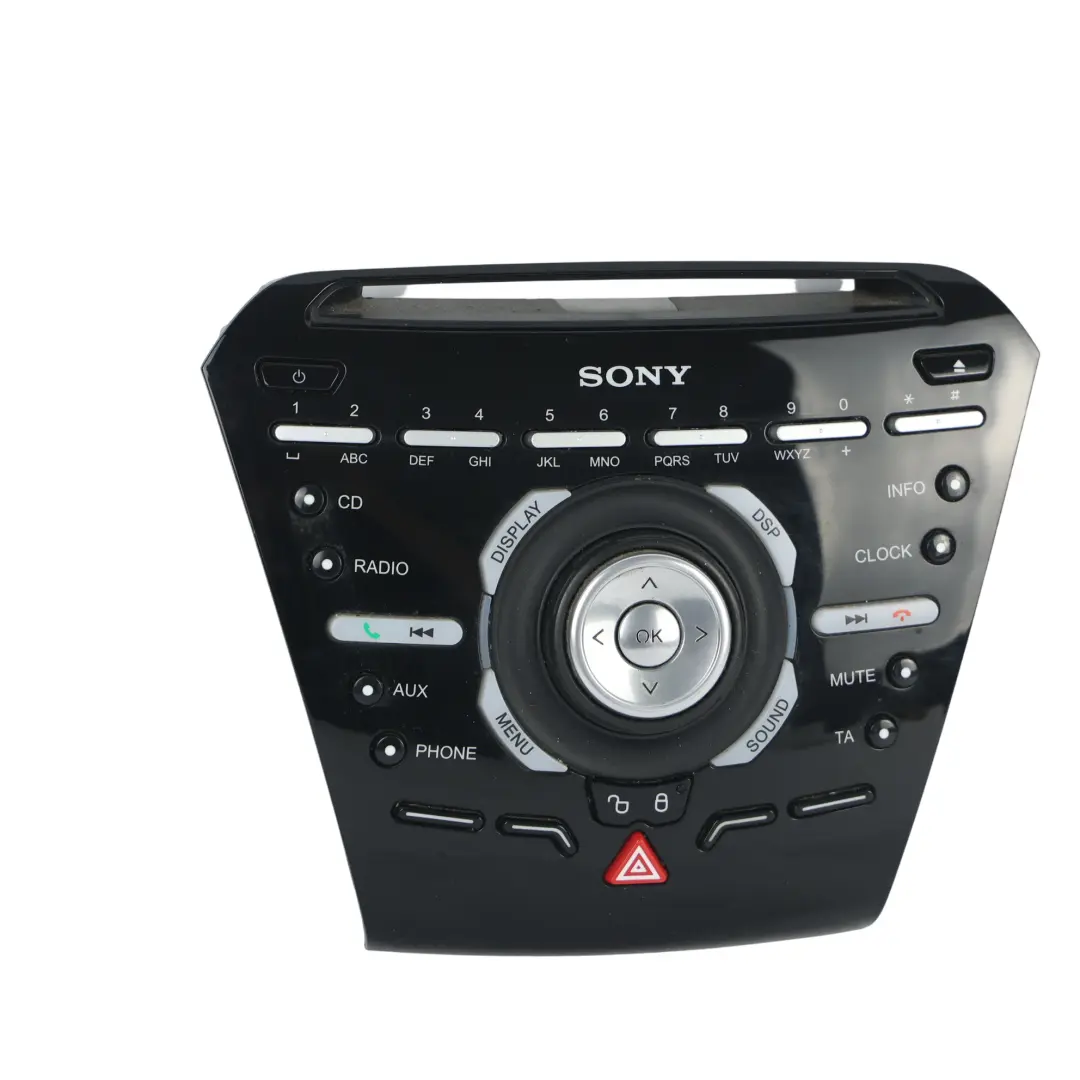 Mk3 Radio Sony SYNC Pannello Comandi Finitura BM5T-18K811-SA per Ford Focus con numero di parte 1818445 Ford Focus Mk3 Radio Sony SYNC Pannello Comandi Finitura BM5T-18K811-SA - SKU 1818445 - Numero di parte 1818445