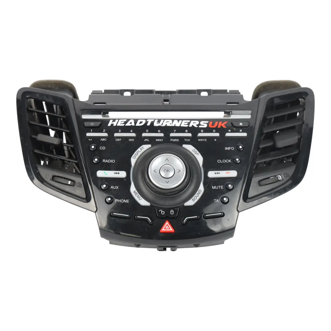 Ford Fiesta Mk7 Sony Radio Bedienblende Luftdüsen Blende C1BT-18K811-SA37AE - SKU 1827431 - Teilenummer 1827431