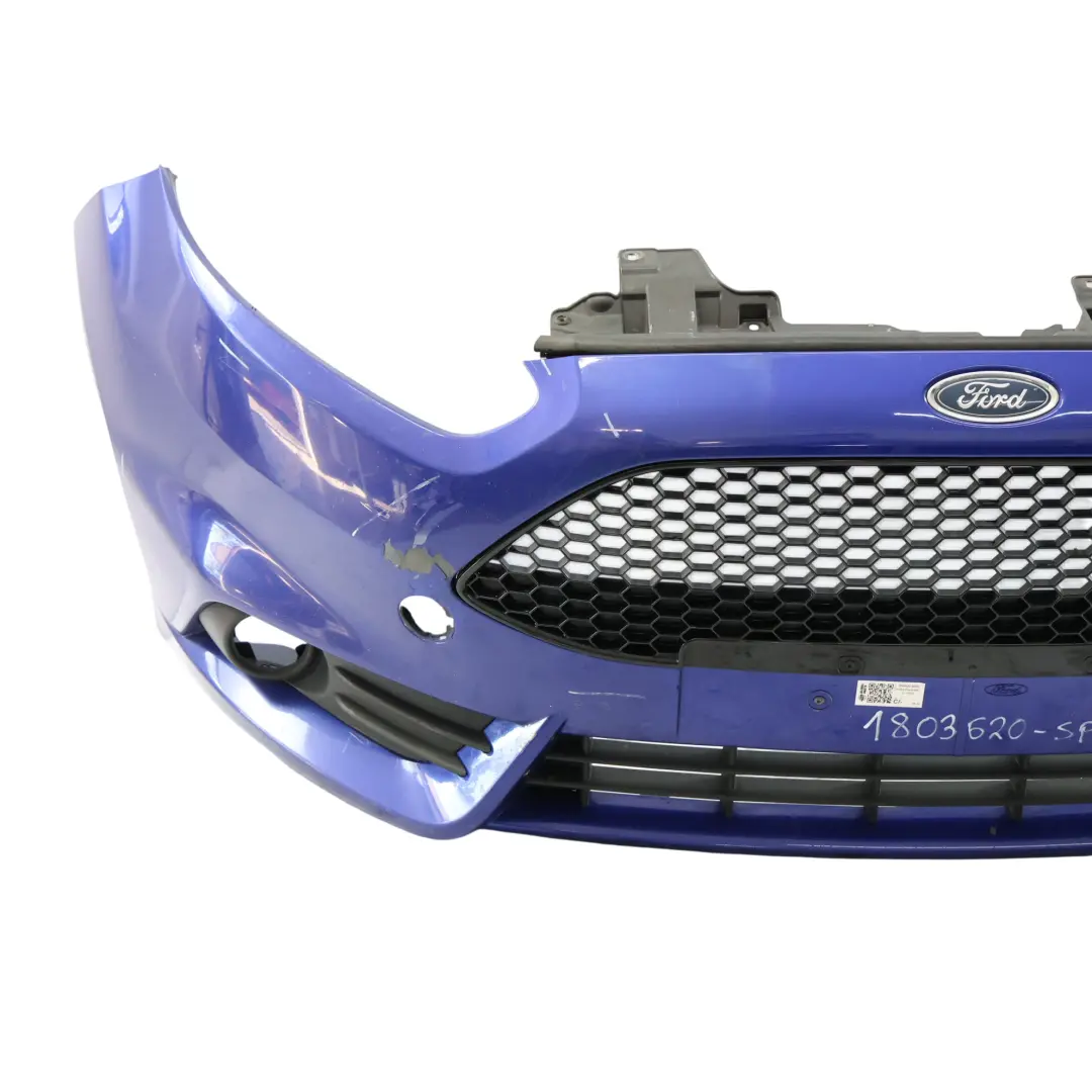Ford Fiesta Mk7 Front Bumper ST Trim Panel Covering Spirit Blue Metallic - L1 - SKU 1847466-SPIR - Part number 1847466