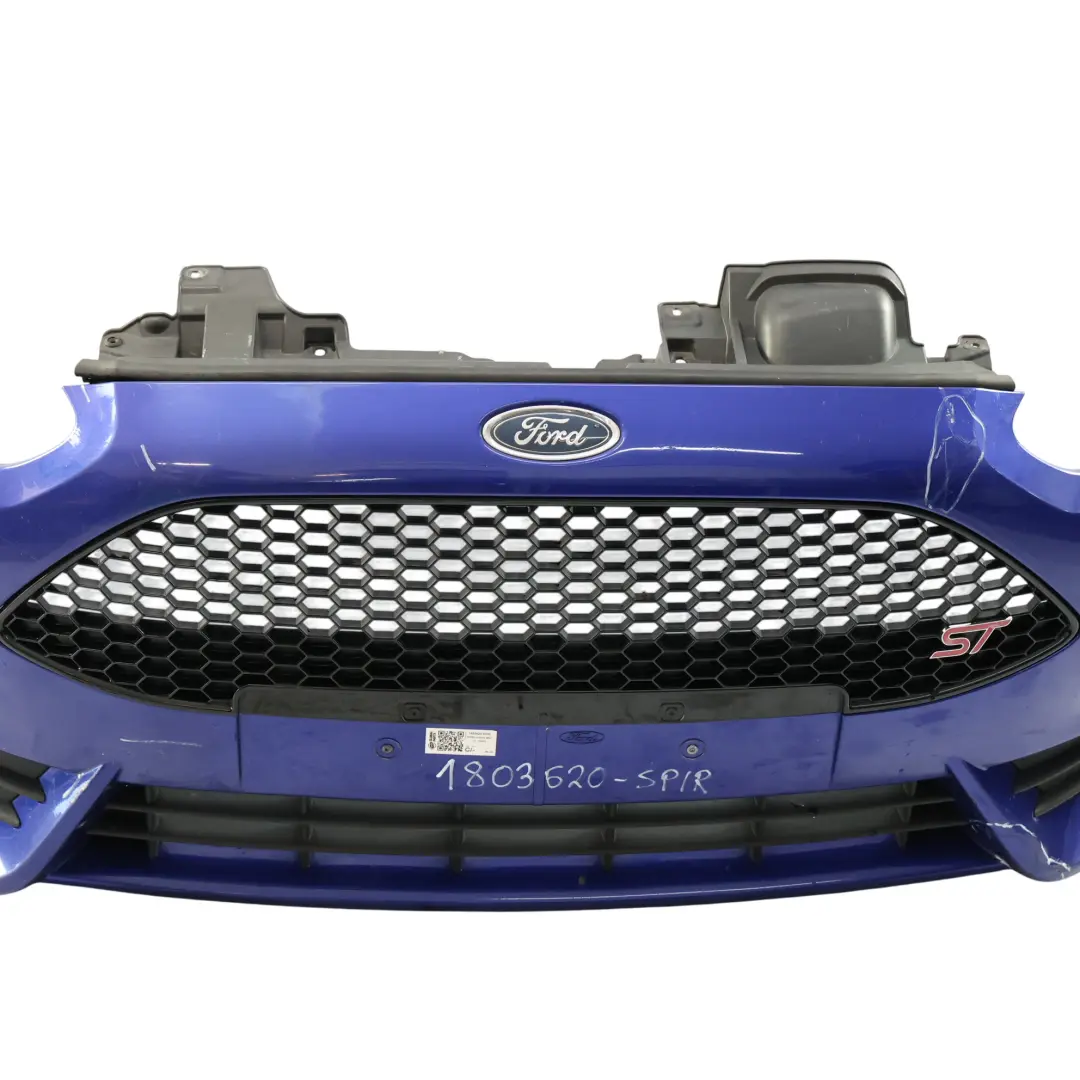 Ford Fiesta Mk7 Front Bumper ST Trim Panel Covering Spirit Blue Metallic - L1 - SKU 1847466-SPIR - Part number 1847466