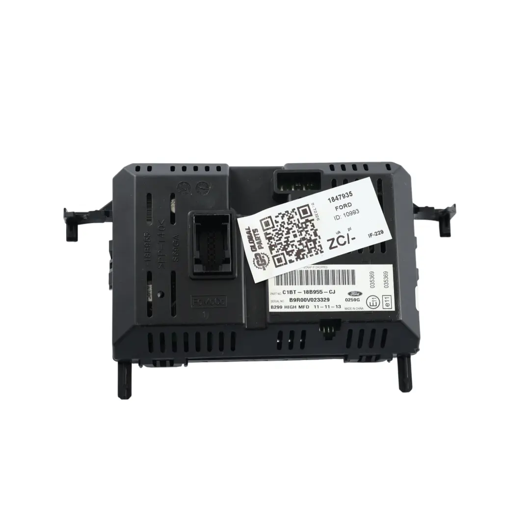 Ford Fiesta Mk7 Dashboard Display Multifunction Screen Monitor C1BT-18B955-CJ - SKU 1847935 - Part number 1847935