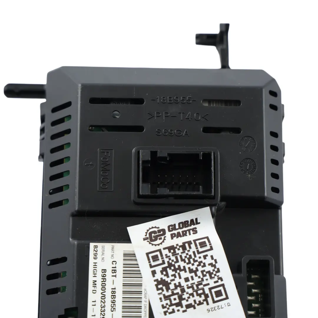 Ford Fiesta Mk7 Cruscotto Display Multifunzione Schermo Monitor C1BT-18B955-CJ - SKU 1847935 - Numero di parte 1847935