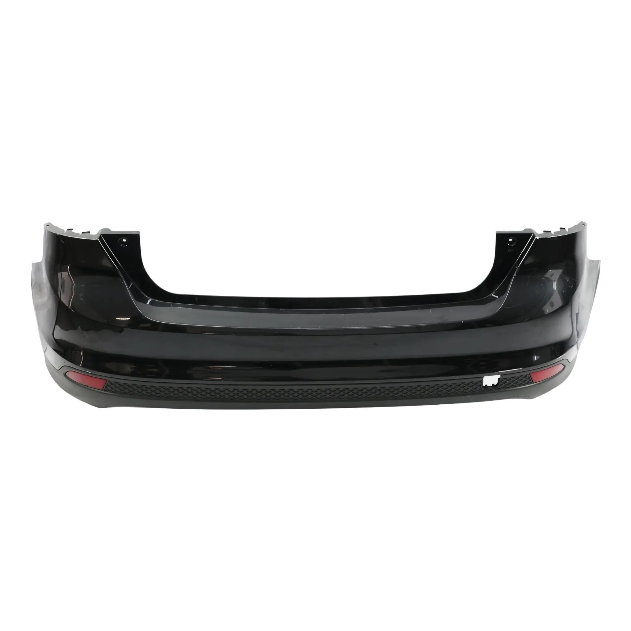 Ford Focus Mk3 Saloon Rear Bumper Trim Panel Cover Panther Black Metallic - D9