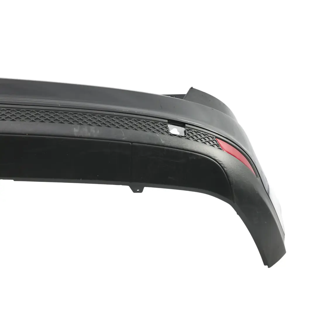 Ford Focus Mk3 Saloon Rear Bumper Trim Panel Cover Panther Black Metallic - D9 - SKU 1852397-PBL - Part number 1852397