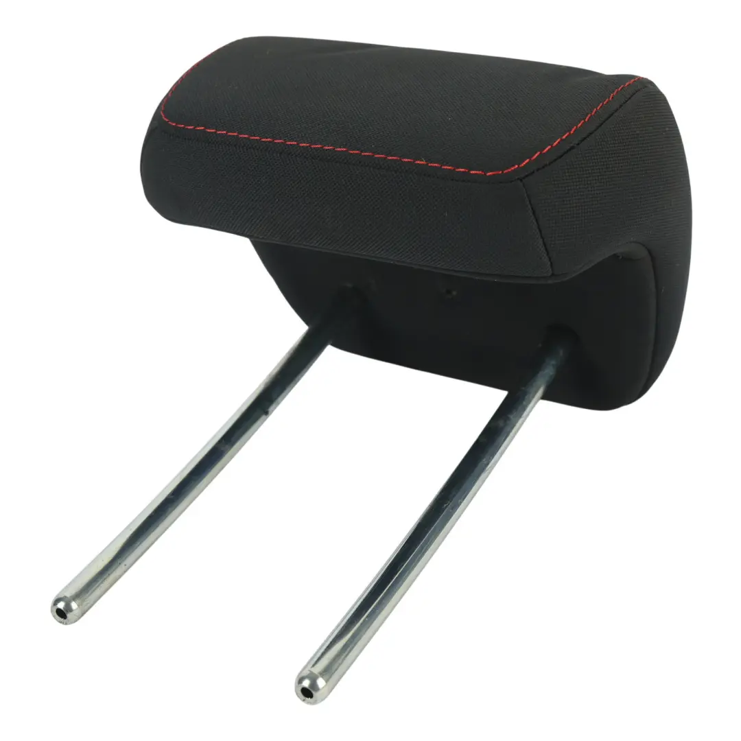 Mk3 Reposacabezas Asiento Trasero Central Negro Costura Roja para Ford Focus con número de pieza 1866451 Ford Focus Mk3 Reposacabezas Asiento Trasero Central Negro Costura Roja - SKU 1866451 - Número de pieza 1866451