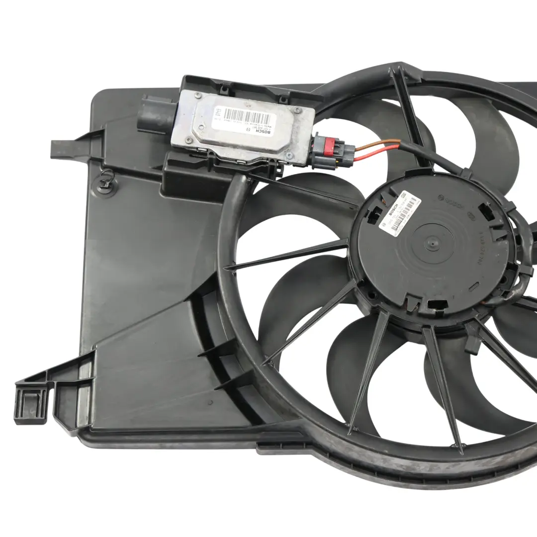 Mk3 Radiator Cooling Fan Coolant Unit Shroud 1.6 Petrol 8V61-8C607-F to Ford Focus with Part number 1873984 Ford Focus Mk3 Radiator Cooling Fan Coolant Unit Shroud 1.6 Petrol 8V61-8C607-F - SKU 1873984 - Part number 1873984